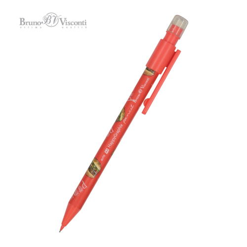 Карандаш мех рис 0,7мм BV HappyGraphix бургер 21-0042/15 с ласт