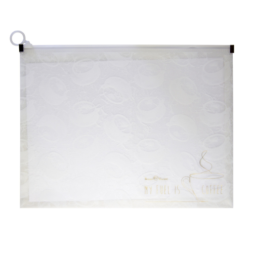 Папка-конверт на молнии А4 Альт 14-037/06 Кофе Брэйк