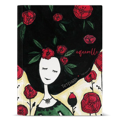 Тетрадь на кольцах пл 160л Альт Акварельные сны 7-160-081/59(Уценка)