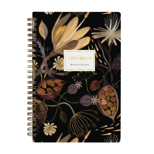 Тетрадь А5 т/о 60л спираль Ночные цветы 7-60-201/04 BV