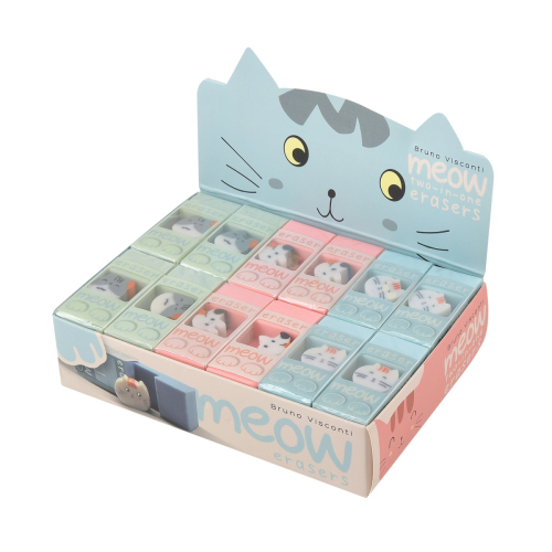 Ластик BV 42-0076 Meow (24шт)