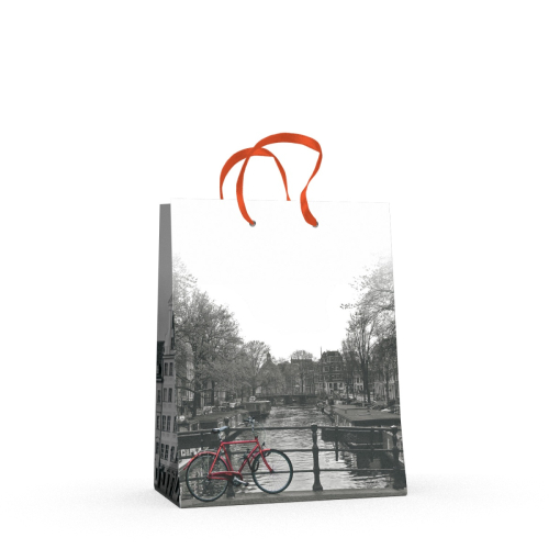 Пакет бумажный 17,5*22,5*10,2 2-134/2 Альт Город и цвета