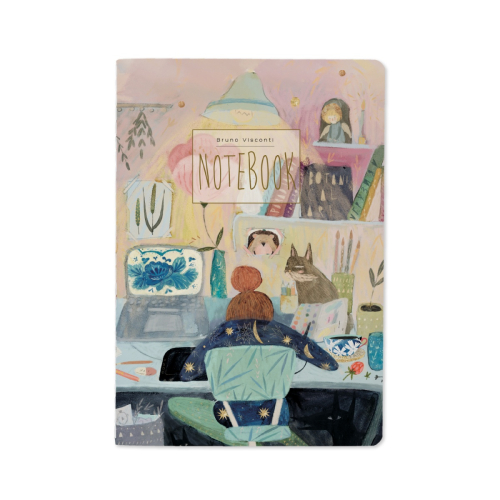 Тетрадь А5 40л Артпроцесс 7-40-001/131 Bruno Visconti