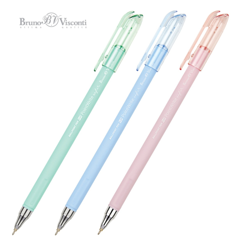 Ручка шар BV Pointwrite Zefir 20-0253 0.38мм син