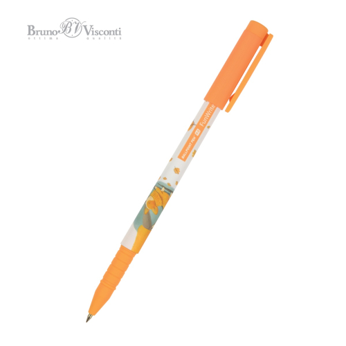 Ручка шар BV FunWrite Городская прогулка Корги 20-0212/74 0.5мм син