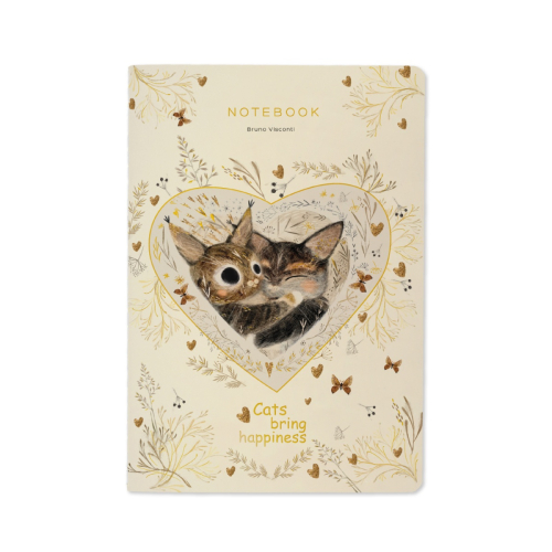 Тетрадь А5 40л Котики приносят счастье 7-40-001/174 BV