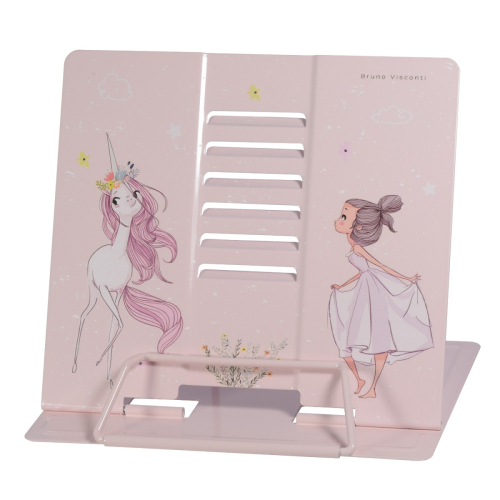 Подставка для книг цельн мет 22,5*21см BV 24-0008 модные единороги