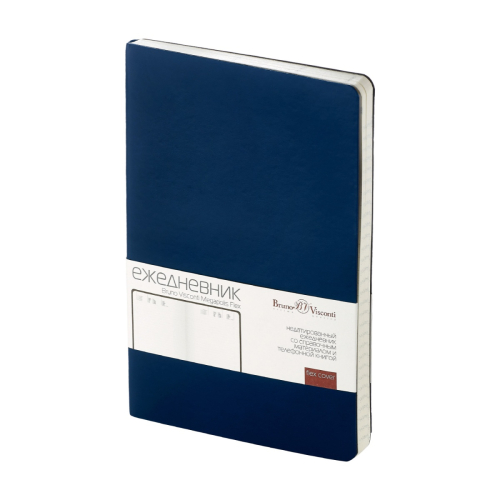 Ежедневник А5 к/з 136л Альт MEGAPOLIS Flex темно-синий тонир 3-531/18 (М? Н? Р?)