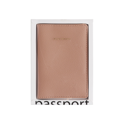 Обложка для паспорта к/з BV Пыльная роза 3-619/08