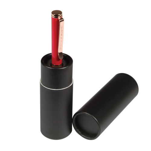 Ручка шар BV Venezia Classico тубус карт 20-0385/03-12 1мм син корп красн тубус черн