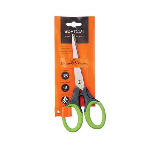 Ножницы 19см BV 60-0006 Softcut мягкие ручки (Р?)