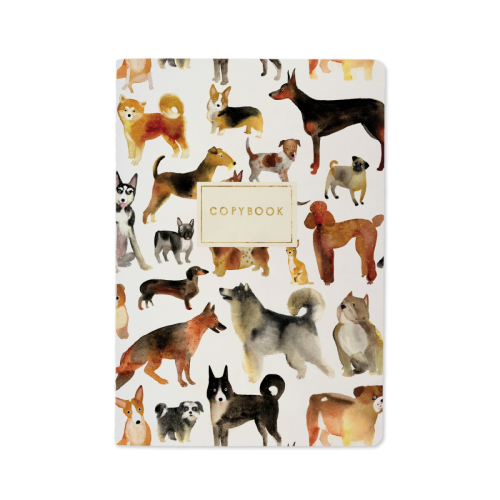 Тетрадь А5 40л Планета собак 7-40-116  Bruno Visconti