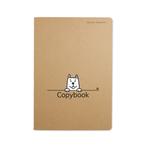 Тетрадь А5 40л I'M a dog 7-40-092 Bruno Visconti крафт