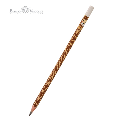 Карандаш ч/г пластик BV ArtGraphix 21-0050/06 Лев трехгран