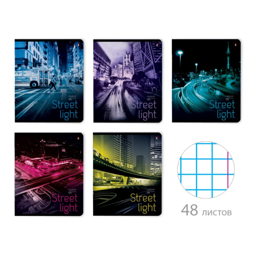 Тетрадь 48л рис Ритм Мегаполиса 7-48-653 Альт