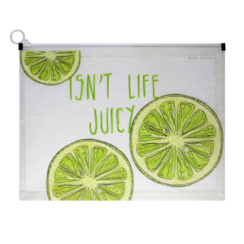 Папка-конверт на молнии А4 Альт 14-037/05 Фрукты