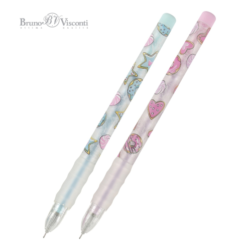 Ручка пиши-стирай BV DeleteSoftGrip Сладкое настроение 20-0375/02 0,4мм син