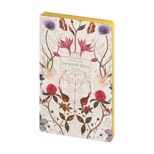 Ежедневник А5 к/з фотопеч гиб 128л BV Symmetrical Flora золотой обрез 3-744/14