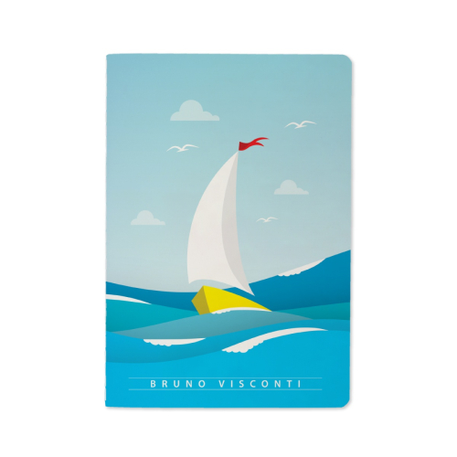 Тетрадь А5 40л Парусник 7-40-001/84 Bruno Visconti (Р?)