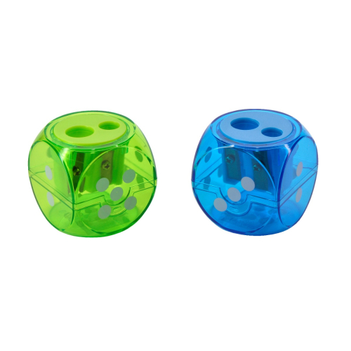 Точилка 2отв BV 35-0025 Funsharp Кубик контейнер