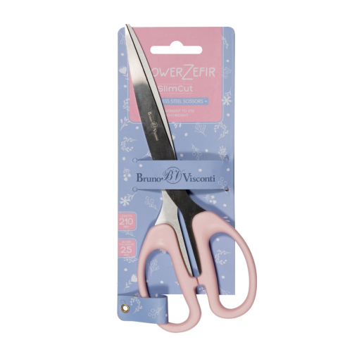 Ножницы 21см BV 60-0008 Flowerzefir особо прочные ручки