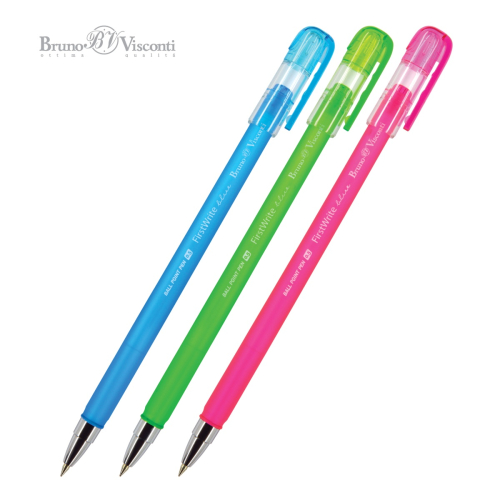 Ручка шар 2кат BV Firstwrite Creative 20-0238 0,5мм син