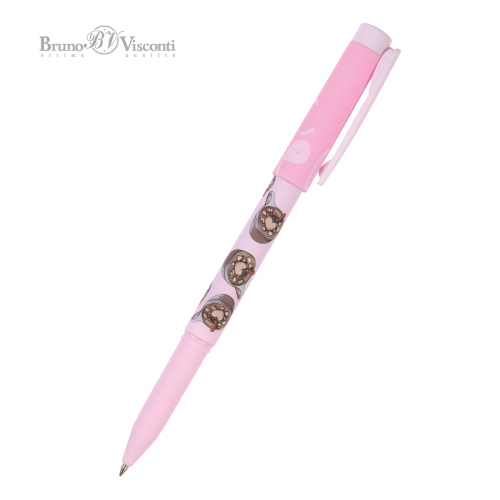 Ручка шар BV FreshWrite Кофемания Капучино 20-0214/85 0.7мм син