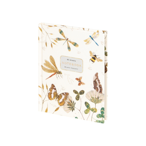 Записная книжка А6 т/о 80л Альт Бабочки Стрекозы 3-80-005/48