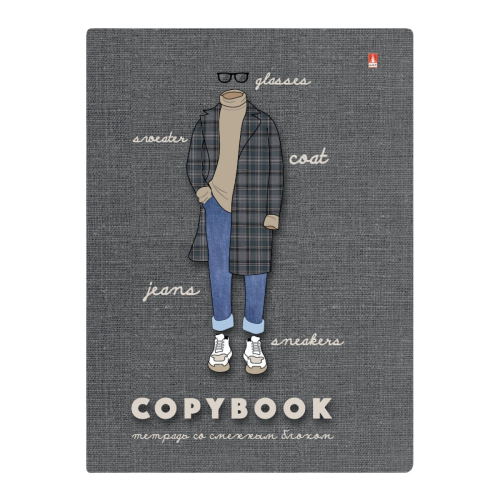 Тетрадь на кольцах 160л Альт На стиле 7-160-081/74 (Ф?)