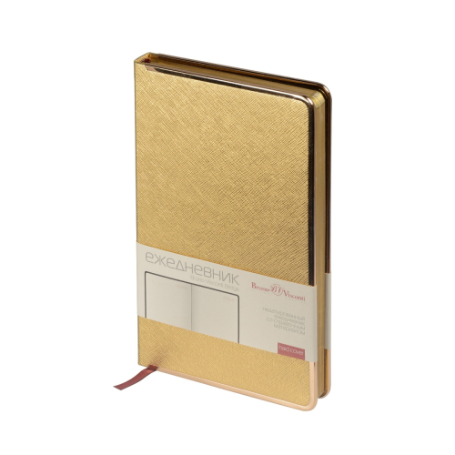 Ежедневник А5 к/з 136л BV Bridge золотой обрез золотой 3-528/09 (М?)