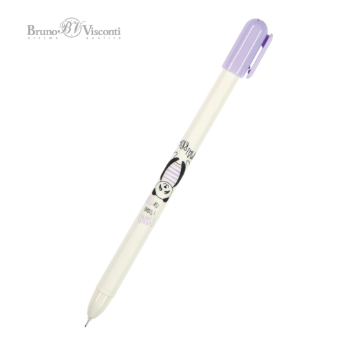 Ручка гел BV 20-0292/02 CoolWrite Панда 0,38мм син