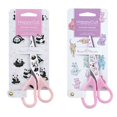 Ножницы 13,7см BV 60-0033/02 HappyCut с принтом