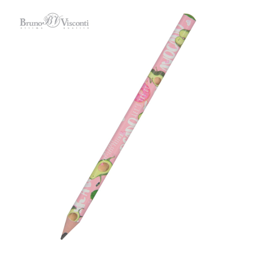 Карандаш ч/г BV Happy Graphix Jumbo 21-0062/15 Авокадо Модница 4В