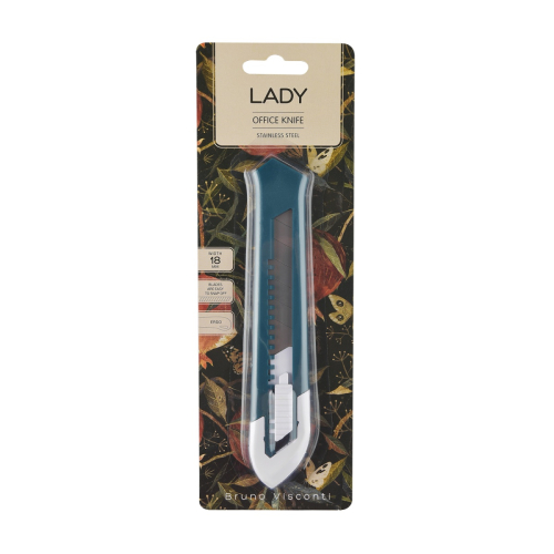 Нож канцелярский 18мм BV 2-248/02 Ladycut