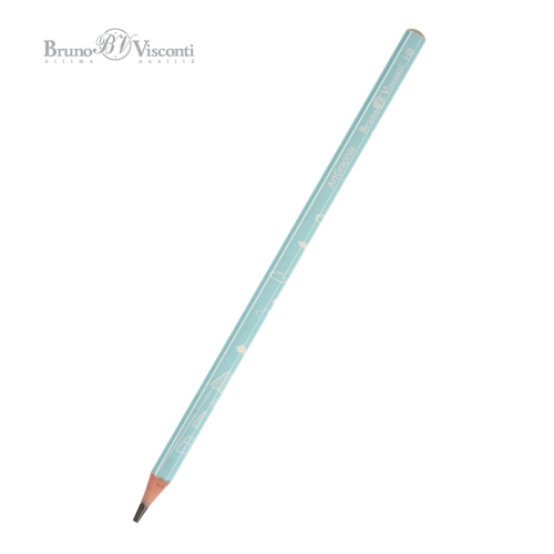 Карандаш ч/г пластик BV ArtGraphix 21-0049/05 Облачка трехгран (Ф?)