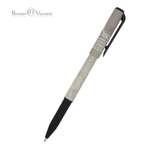 Ручка масл BV Primewrite Эпоха открытий карта мира 20-0293/04 0.7 мм  син