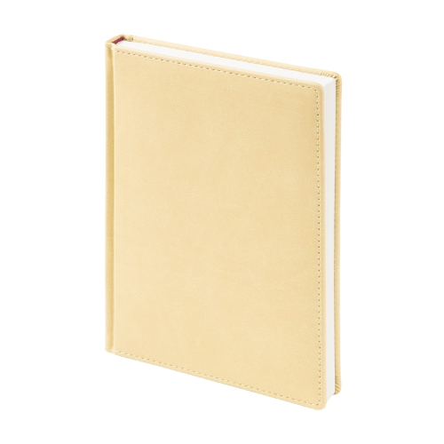 Ежедневник А5 к/з 136л Альт Velvet бежевый 3-115/21 (Ф?, М?, Р?)