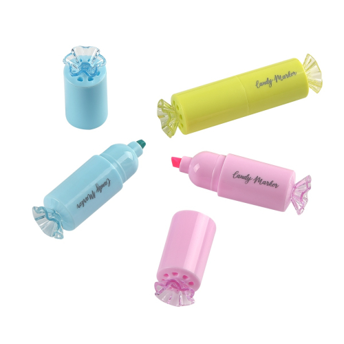 Маркер текстовой мини 5мм кос BV CandyMarker Конфетка 22-0073 ассорти