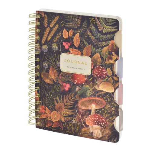 Тетрадь А5 т/о 120л спираль с разделит Art Journal Fairy Tale 3-737/07