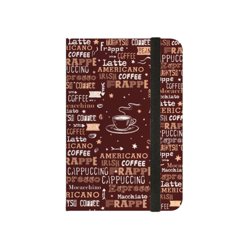 Блокнот в точку А6 100л т/о резинка BV MEGAPOLIS JOURNAL COFFEE TIME Латте 3-478/10
