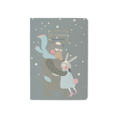 Записная книжка А6 м/о 32л BV Обнимашки 7-32-001/02