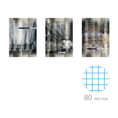 Тетрадь А4 80л рис Призма времени 7-80-836 Альт