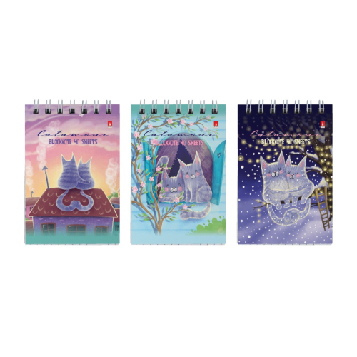 Блокнот А7 40л спираль Дисней 3-40-004Д  Альт