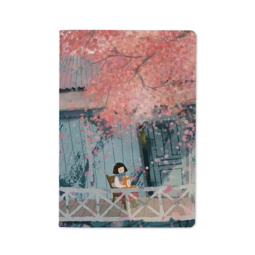 Тетрадь А5 40л Sakura dreaming 7-40-237 Bruno Visconti