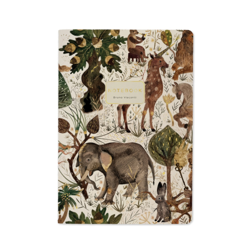 Тетрадь А5 40л Fauna Звери 7-40-001/161 BV