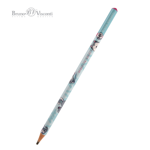 Карандаш ч/г пластик BV Kawaii Animals Щенок 21-0074/01 НВ (42шт)