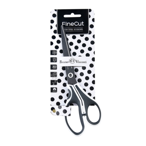 Ножницы 23см BV 60-0056 Finecut с тефлон покр эргономичные ручки