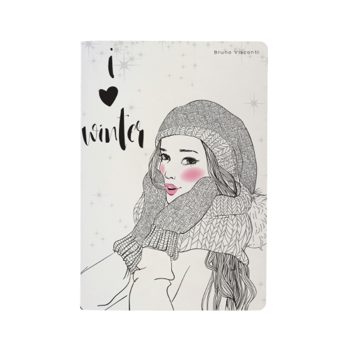 Тетрадь А5 40л I love winter 7-40-001/111 Bruno Visconti (Н?) (Р?)