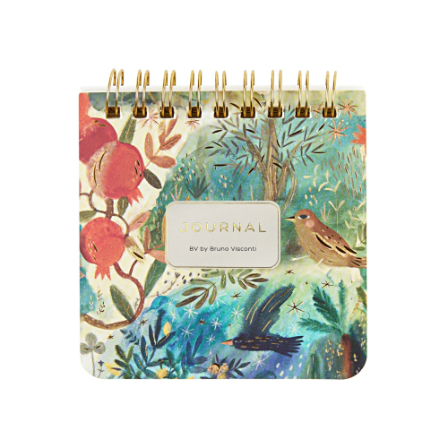 Блокнот 90*90 60л т/о спираль Pocket journal Flora Вечер в Гаграх 3-649/04