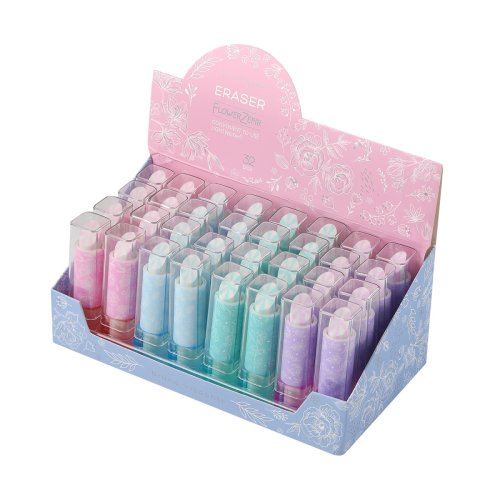 Ластик BV 42-0066 Flower Zefir Lipstick (уп 32)